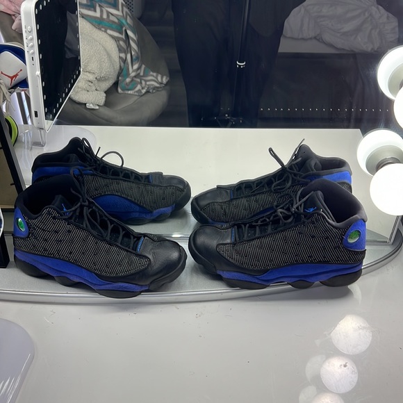 Jordan 13’s Royal blue and black Size 10.5 Without the Box Just need Clean?? main image 12